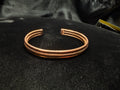 Twisted Wire Solid Copper Cuff Bracelet