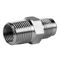 Certified Appliance Accessories® 1/2-In. OD Flare (Tapped) Steel Gas Fitting, 1/2-In. MIP x 3/8-In. FIP