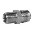 Certified Appliance Accessories® 5/8-In. OD Flare (15/16-16 Thread) Steel Gas Fitting, 1/2-In. MIP x 3/8-In. FIP