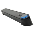GOgroove® SonaVERSE® UBR 12-Watt-Peak 2.0-Channel Computer Sound Bar Speaker with Angled Design (Gray)