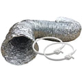 Builder's Best® 4" x 8ft SilverDuct™ Dryer Transition Duct Kit