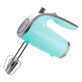 Brentwood® Lightweight 5-Speed 150-Watt Electric Hand Mixer (Blue)