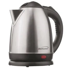 Brentwood® 1.5-Liter Stainless Steel Cordless Electric Kettle