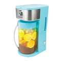Brentwood® 64-Oz. 700-Watt Iced Tea and Coffee Maker with Pitcher and Reusable Filter Basket (Blue)
