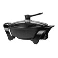 Brentwood® 6-Qt. 1,600-Watt Electric Nonstick Shabu Shabu Hot Pot with Divider