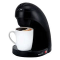 Brentwood® 450-Watt Single-Serve Drip Coffee Maker with 10-Oz. Ceramic Mug (Black)