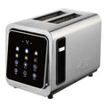 Brentwood® 2-Slice 1,100-Watt Touch-Screen Digital Toaster with Extra-Wide Slots, Stainless Steel