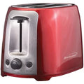 Brentwood® Cool-Touch 2-Slice 800-Watt Toaster with Extra-Wide Slots and 6 Browning Levels (Red)
