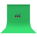 Bower® Green Screen Fabric Backdrop for Streaming, Gaming, Broadcasting, and More, 5 Ft. x 7 Ft.