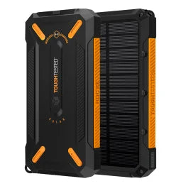 ToughTested® 10,000-mAh Solar Power Bank with Qi® and USB Charging