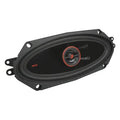 Cerwin-Vega® Mobile H7410 4-In. x 10-In. 2-Way HED® Series Coaxial Car Speakers, 320 Watt Max, 4 Ohms, Mesh Grilles, Red and Black, Pair