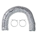 Certified Appliance Accessories® Gas or Electric Flexible Dryer Vent Duct with Clamps, 5 Ft.