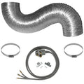 Certified Appliance Accessories® Electric Dryer Duct Kit with 3-Wire 30-Amp 6ft Cord