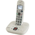 Clarity® 1-Cordless Handset DECT 6.0 30-dB Amplified/Expandable Phone System for Landlines, Answering System, Big Buttons, and Backlit Display