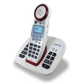 Clarity® 1-Cordless Handset DECT 6.0 50-dB Amplified/Expandable Phone System for Landline, Answering System, Call Blocker, and Red Ringer, XLC8®