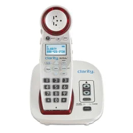 Clarity® 1-Cordless Handset DECT 6.0 50-dB Amplified/Expandable Phone System for Landline, Big Buttons, Talking Caller ID/Dial Pad, and Loud Ringer