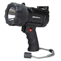 Dorcy® Pro Rechargeable™ Spotlight, 500 Lumens, LED, IP65 Water-Resistant, Fold-out Stand, up to 1,260-Ft. Beam Distance, up to 6.75 Hours Run Time