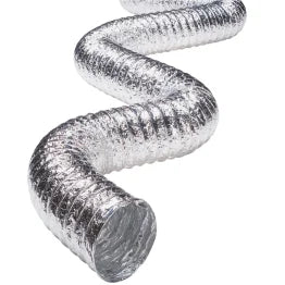 Deflecto® Aluminum Flex Duct, 50ft