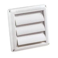 Deflecto® Supurr-Vent® Louvered Dryer Vent Hood (White)
