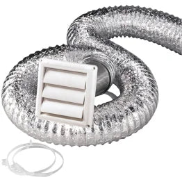Deflecto® Supurr-Flex® Dryer Vent Kit, 8ft