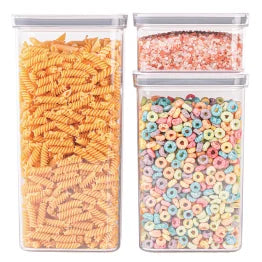Pantrymate™ SpaceBox™ Rectangular Container 3-Piece Set