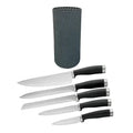 EuroHome Stainless Steel Knife 6-Piece Set Including Holder
