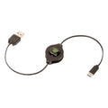 ReTrak® Retractable USB-C® to USB-A Cable