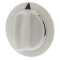 ERP® Replacement White Dryer Knob with Black Pointer for GE® Part Number WE1M654
