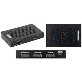 Ethereal® HDMI® Scaling Splitter with 1 Input and 2 Outputs, CS-1X2HDMSPL5