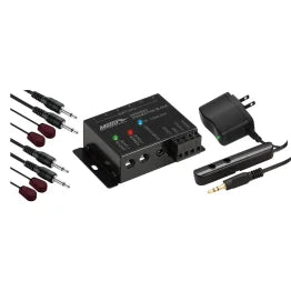Ethereal® IR Repeater Kit with 1 Bar Receiver and 4 Emitters, CS-IRKIT1US