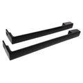 ERP® Replacement Refrigerator Door Handle Set, Black, for GE® Part Number WR12X32350