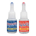 RapidFix® Instant Dual-Adhesive Repair System for Plastics, Metal, and Rubber, Squeeze Bottles (25 mL)