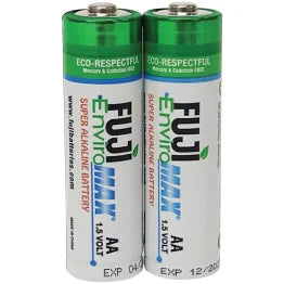 FUJI ENVIROMAX® EnviroMax™ AA Super Alkaline Batteries (2 Pack)
