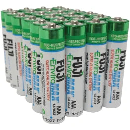 FUJI ENVIROMAX® EnviroMax™ AAA Super Alkaline Batteries (24 Pack)