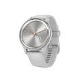 Garmin® vívomove® Trend Hybrid Smartwatch with 40.4-mm Case, Bluetooth®, Hidden Touch Screen, Health/Fitness, Sports Apps, Swim Rated (Silver)