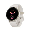 Garmin® vívoactive® 5 GPS Fitness Smartwatch with 42.2-mm Case, Bluetooth®, AMOLED, Health/Fitness, Sports Apps, Music Storage, 5 ATM (Ivory)