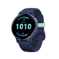 Garmin® vívoactive® 5 GPS Fitness Smartwatch with 42.2-mm Case, Bluetooth®, AMOLED, Health/Fitness, Sports Apps, Music Storage, 5 ATM (Navy Blue)
