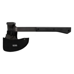 SOG® Tactical Bushcraft Hatchet with 4.24-In. Steel Cutting Head and Nylon Blade Cover