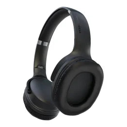 HyperGear® Flip 2-in-1 Bluetooth® Folding Over-Ear Headphones with Mic, Aux Input, and FM, Speaker/Headphone Modes, up to 10 Hours Play Time (Black)