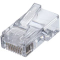 IDEAL® CAT-5E Feed-Thru RJ45 Mod Plugs (100 Pack)