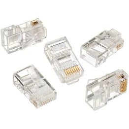 IDEAL® CAT-5E RJ45 8P8C Mod Plugs (100 Pack)