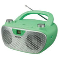 JENSEN® CD-485 2-Watt Portable Stereo CD Player with AM/FM Radio (Green)