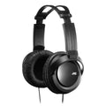 JVC® Wired Over-Ear Full-Size Headphones with Tangle-Free Cord, 3.5-mm Connector, and 1/4-In. Adapter, Deep Bass Port, HA-RX330