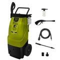 Koblenz® 2,000-PSI Electric Pressure Washer with 8-Gal. Water Tank and 35-Ft. Cord, HLT-380 V Green and Black