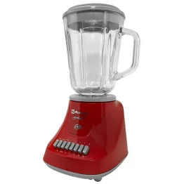 Koblenz® Kitchen Magic Gourmet 50-Oz. 10-Speed 500-Watt Blender with Glass Jar (Red)