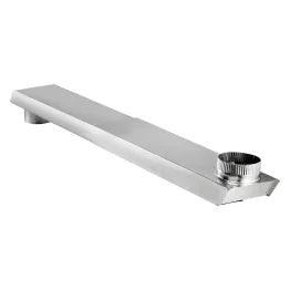 Lambro® Periscope 90° Rectangular Aluminum Dryer Duct (24-41 In.)