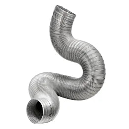 Lambro® 8-Ft. Flexible Aluminum Semi-Rigid Double-Lock Air Duct (4 In. Diameter)