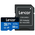 Lexar® High-Performance BLUE Series 633x microSDHC™/microSDXC™ UHS-I Card (32 GB)