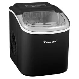Magic Chef® Portable Countertop Ice Maker, 27 Lbs. per Day (Black)