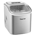 Magic Chef® Portable Countertop Ice Maker, 27 Lbs. per Day (Silver)